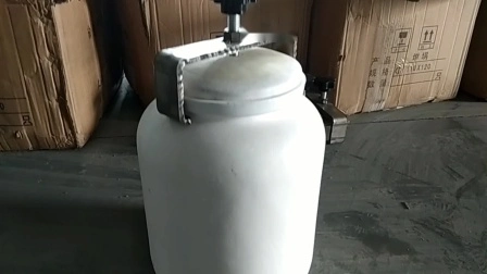 Pot de moulin en céramique à haute teneur en alumine à 99 %, réservoir de 5 l, pour utilisation en laboratoire